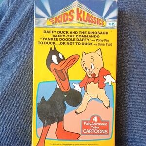 Daffy Duck and Porky Pig Cartoon VHS